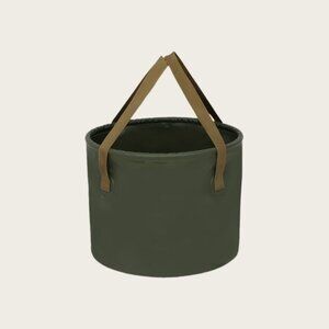 20L Out Camping Foldable Round Bucket Portable Picnics Water Storage Fishing